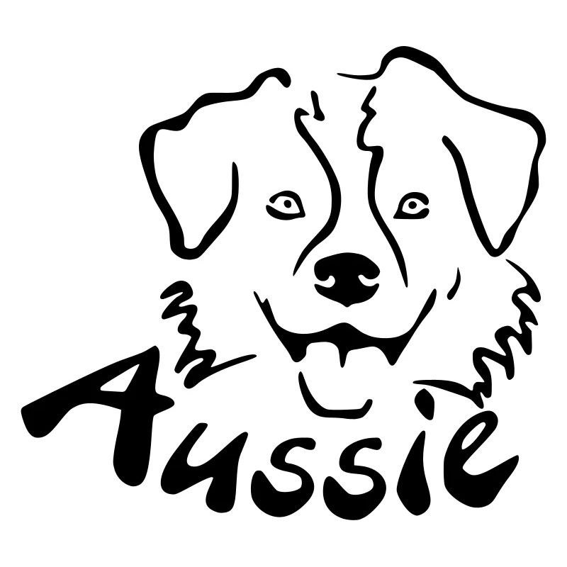 Happy Aussie einfarbig