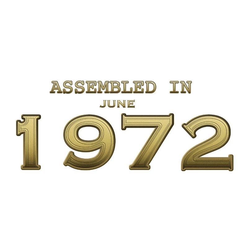 Assembled June 1972