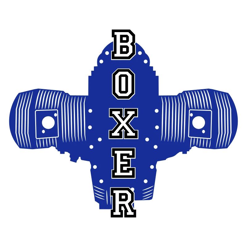 Boxermotor Motorrad Motorradfahrer Biker Motor