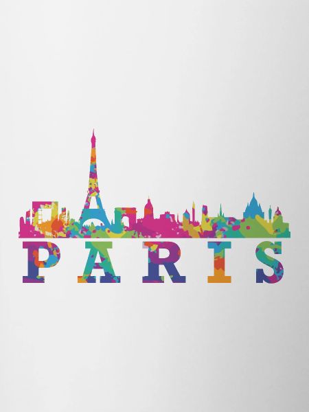 Paris Skyline Impression Souvenir Geschenkidee