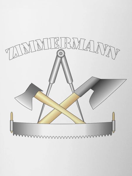 Zunftzeichen der Zimmermänner