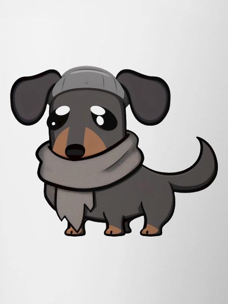 Dachshund grey