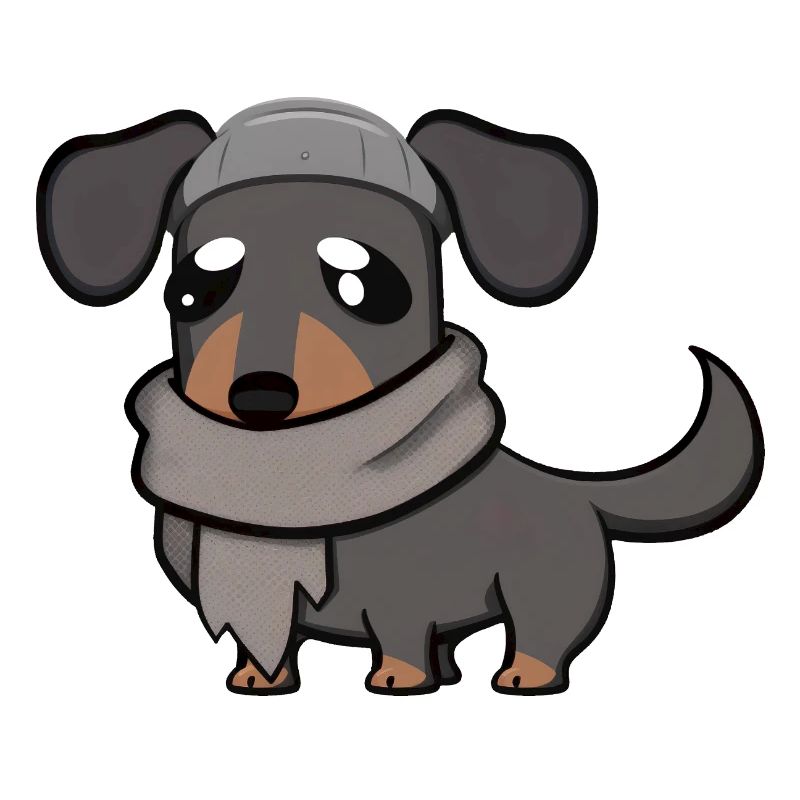 Dachshund grey