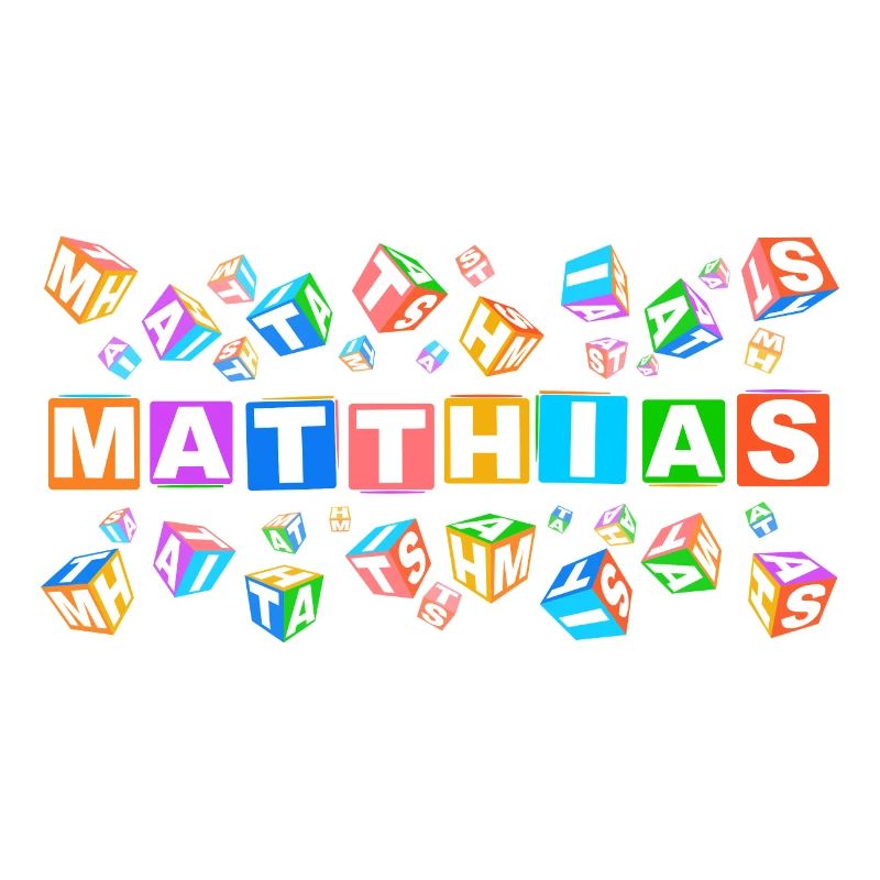 MATTHIAS colourful cubes