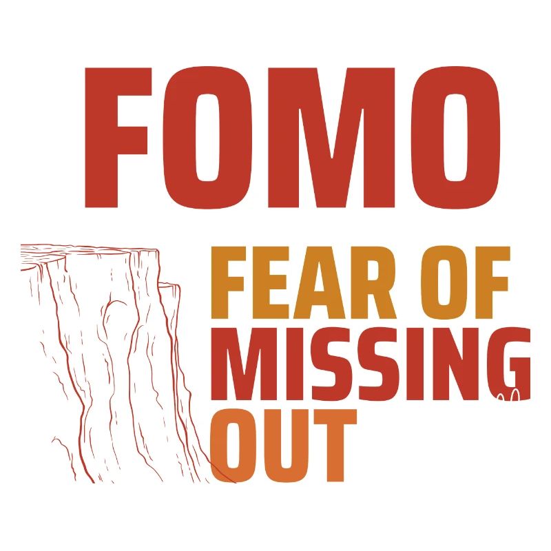 FOMO Club Cliff Typography