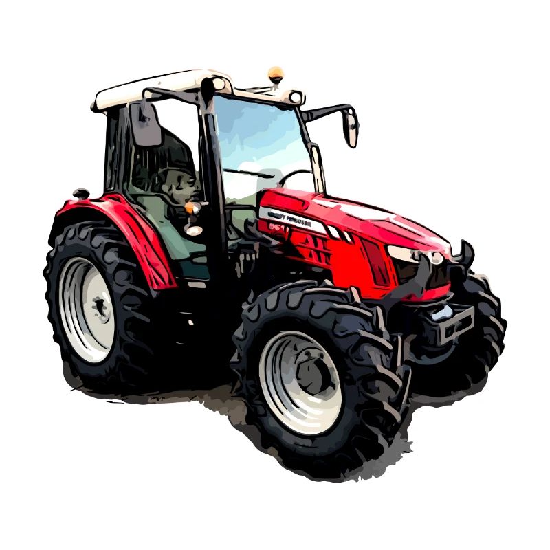M F 5611 Traktor