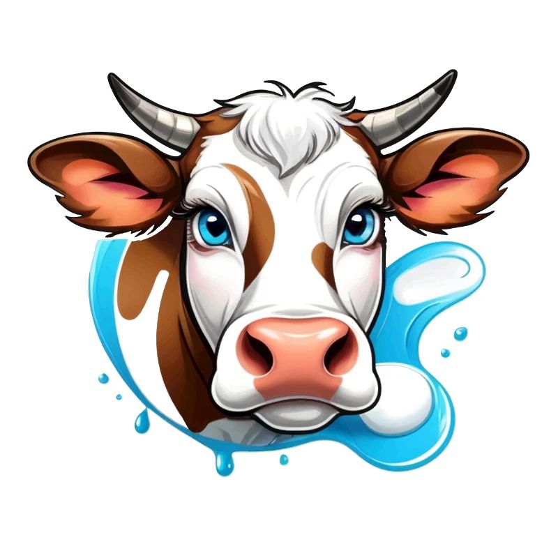 Breloque Vache des Alpes