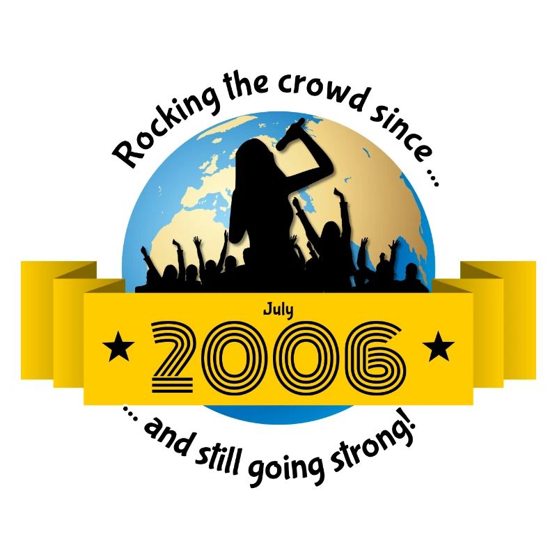 18. Geburtstag Rocking the crowd since 07/2006