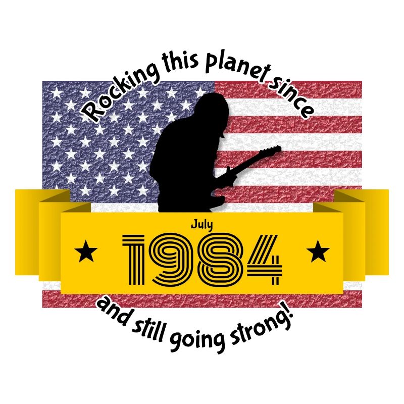 40. Geburtstag Rocking this planet since 07/1984