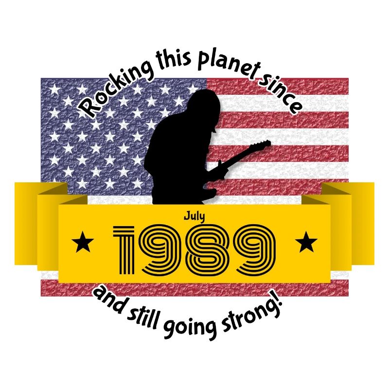 35. Geburtstag Rocking this planet since 07/1989
