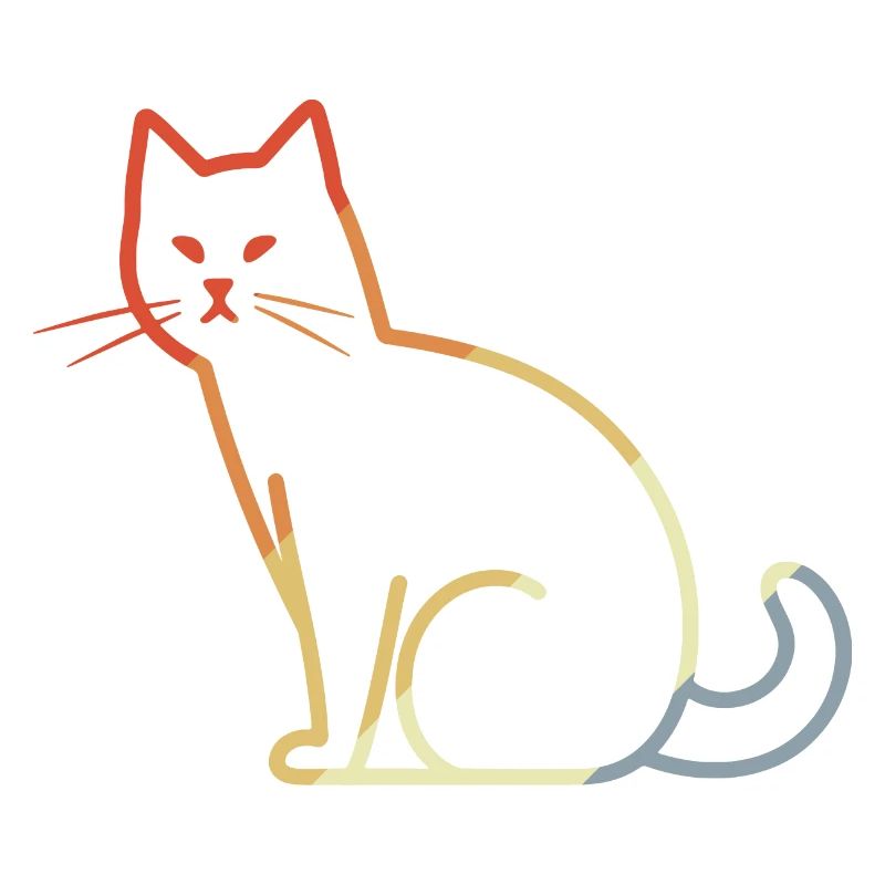 Chat rétro