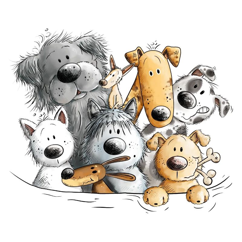 Pack chien caca de chien