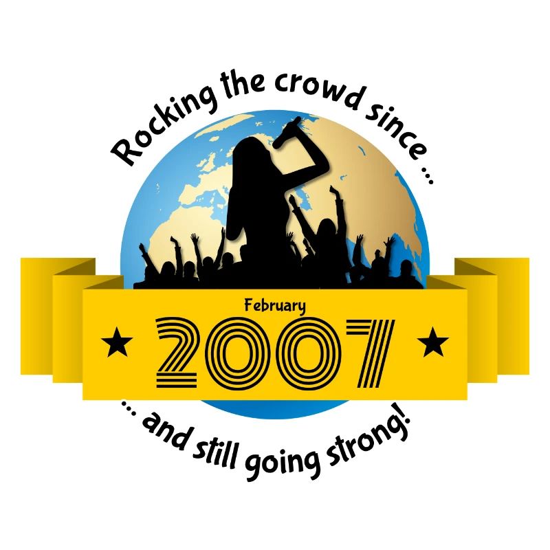 18. Geburtstag Rocking the crowd since 02/2007