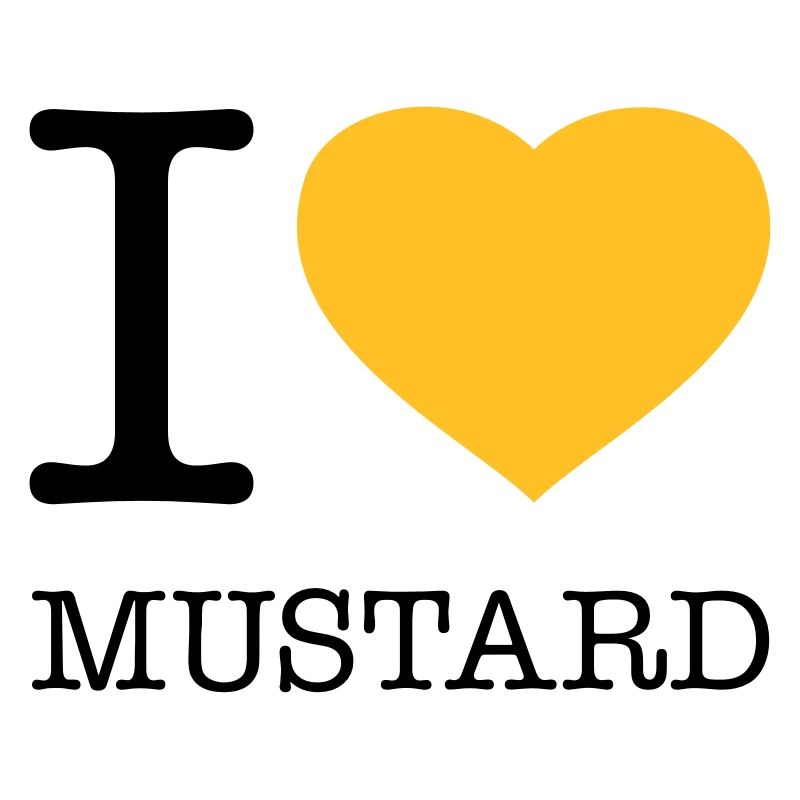 I LOVE MUSTARD Senf Wurst