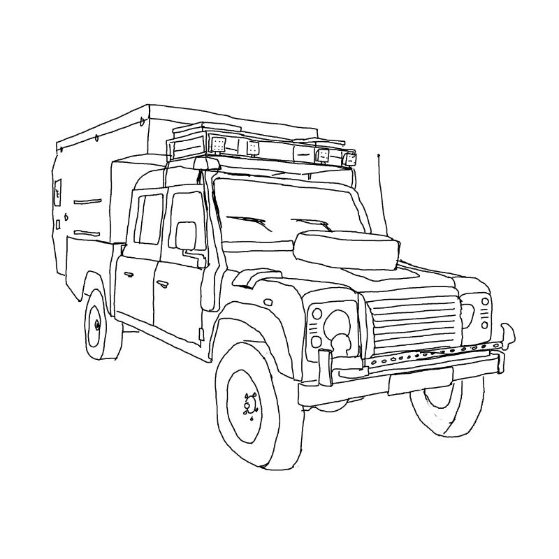 Defender Schwarz
