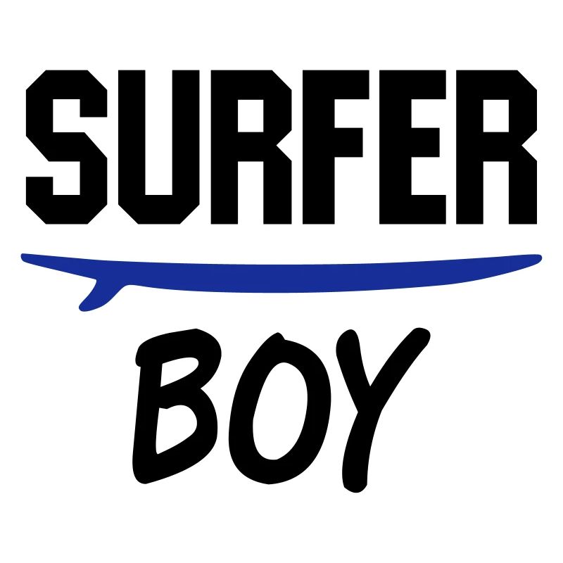 Surfer boy (planche de surf)