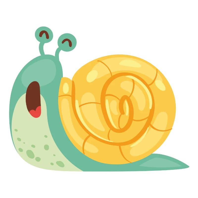 Funny snail