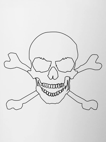 Skull and crossed bones