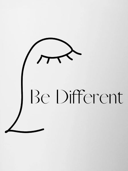 Be different from others