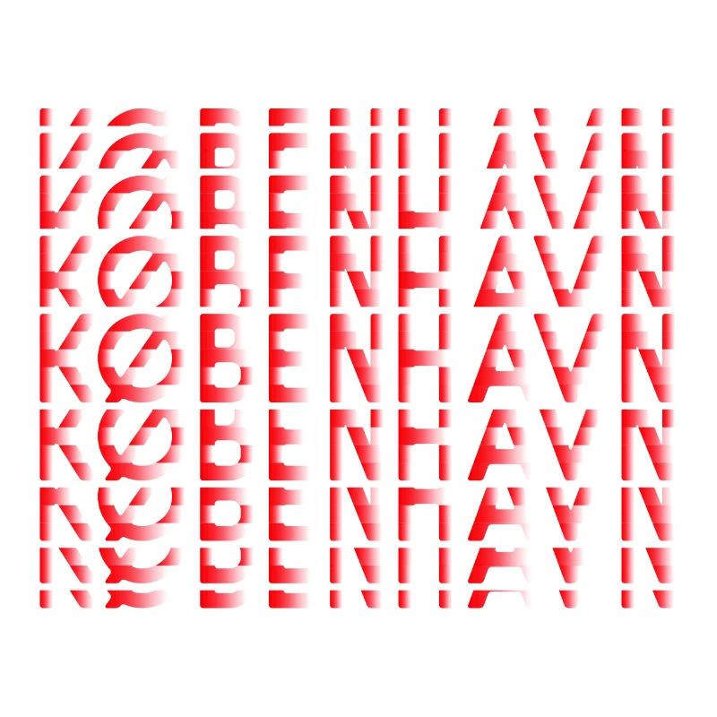 København Neon Grid