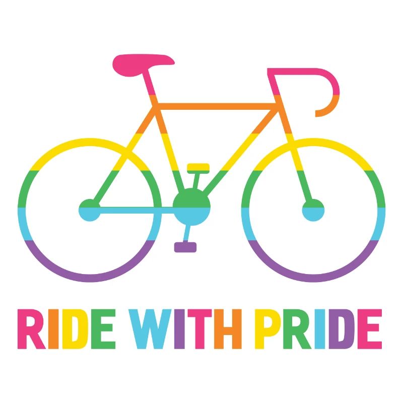 LGBTQ Cyclist - Ride With Pride