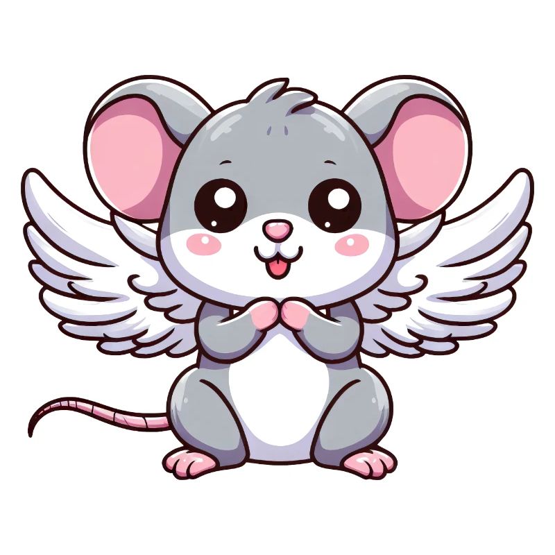 Ailes d’ange de souris