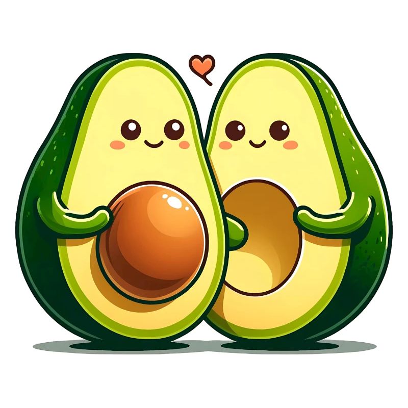 Avocado-Paar