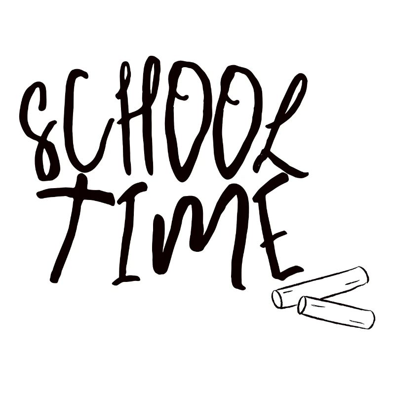 School Time – Minimal Schulstart Design