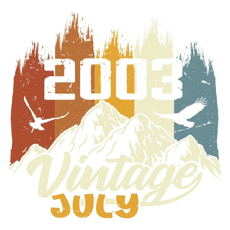 Vintage Juli 2003 Geburtstagsgeschenk Juli 2003