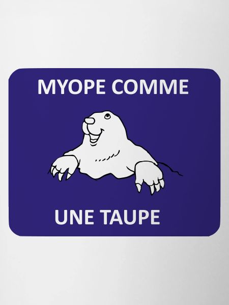 Short-sighted as a mole