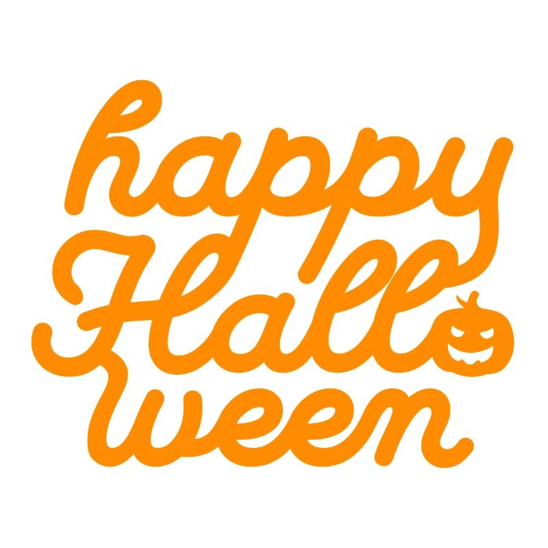 Typographie de citrouille festive d’Halloween
