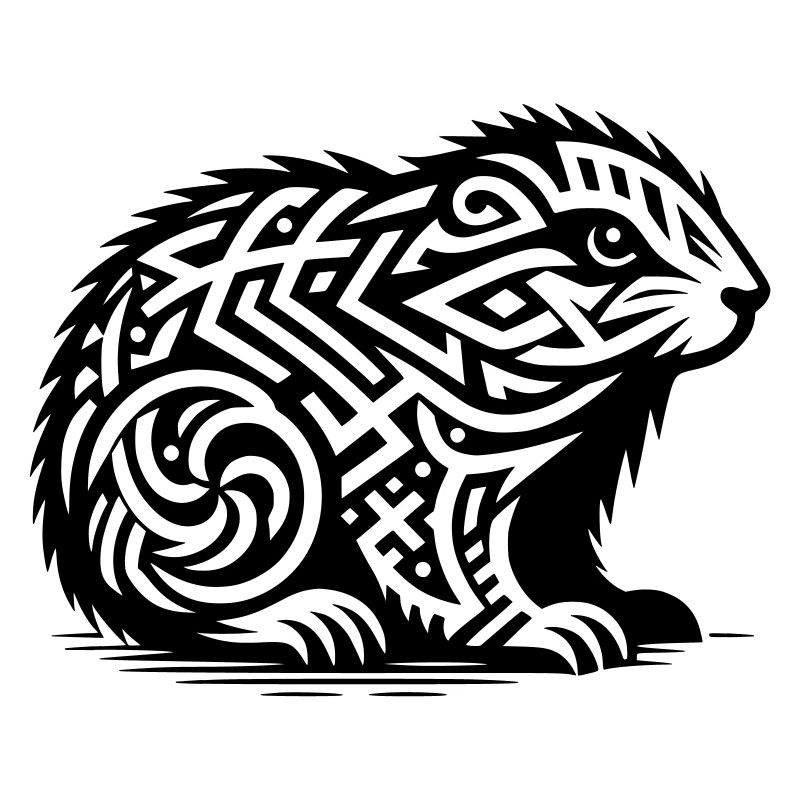 Marmotte tribale
