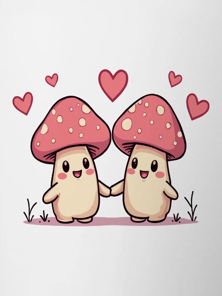 Champignons amoureux