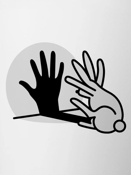 hand shadow rabbit 2 clr