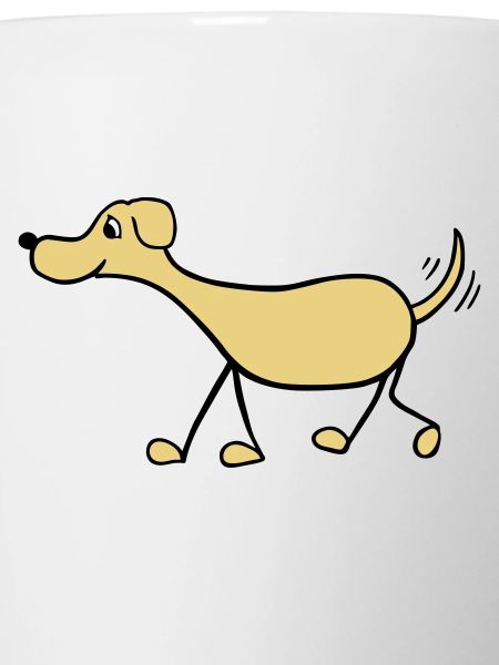 Funny Dog Drawing