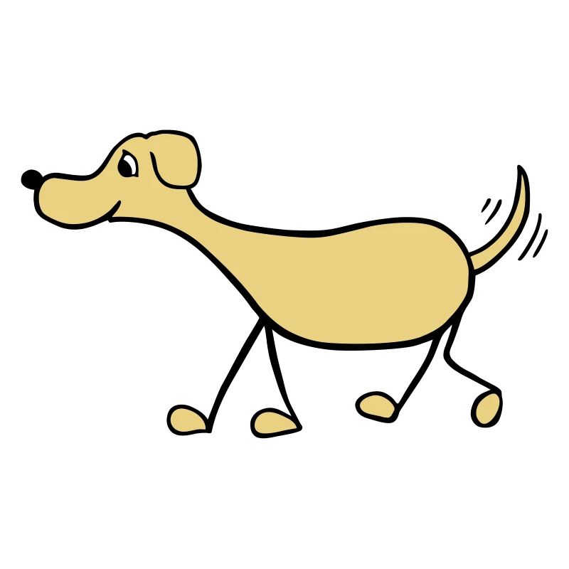 Lustiger Hund
