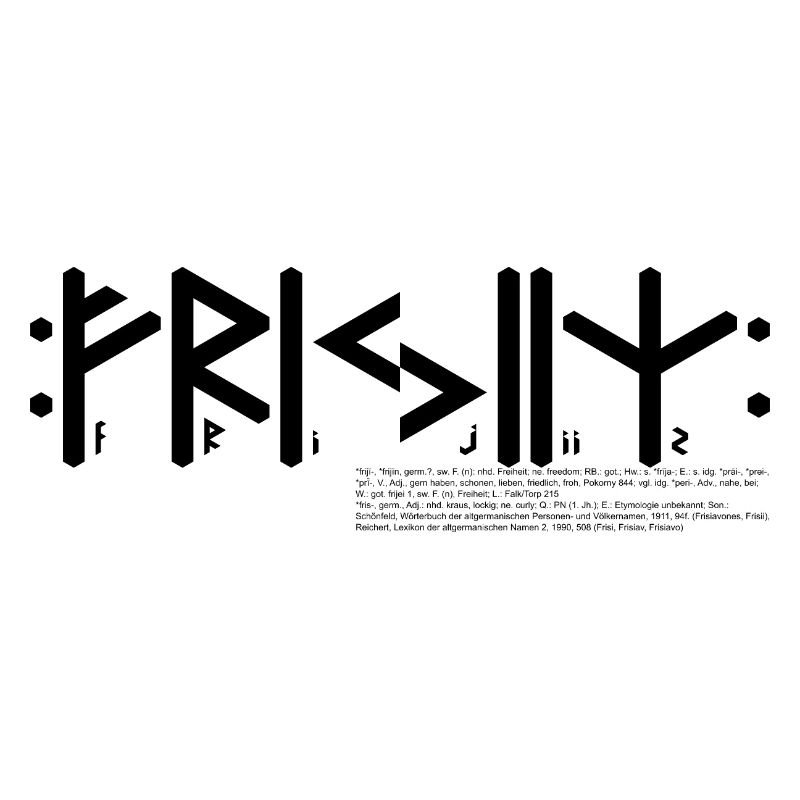 Friesian (s) "Frijiiz" germ. Tribe, text & info