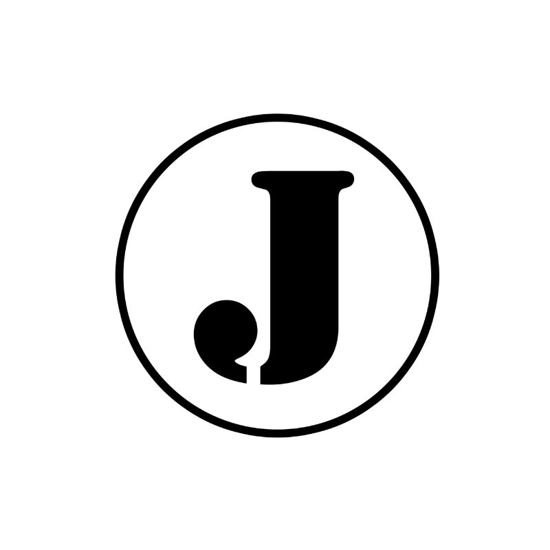 J letter alphabet last name first name gift
