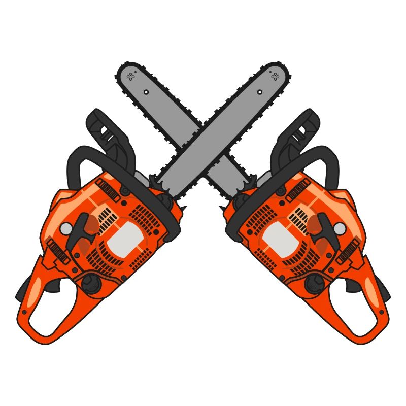Croix de tronçonneuse