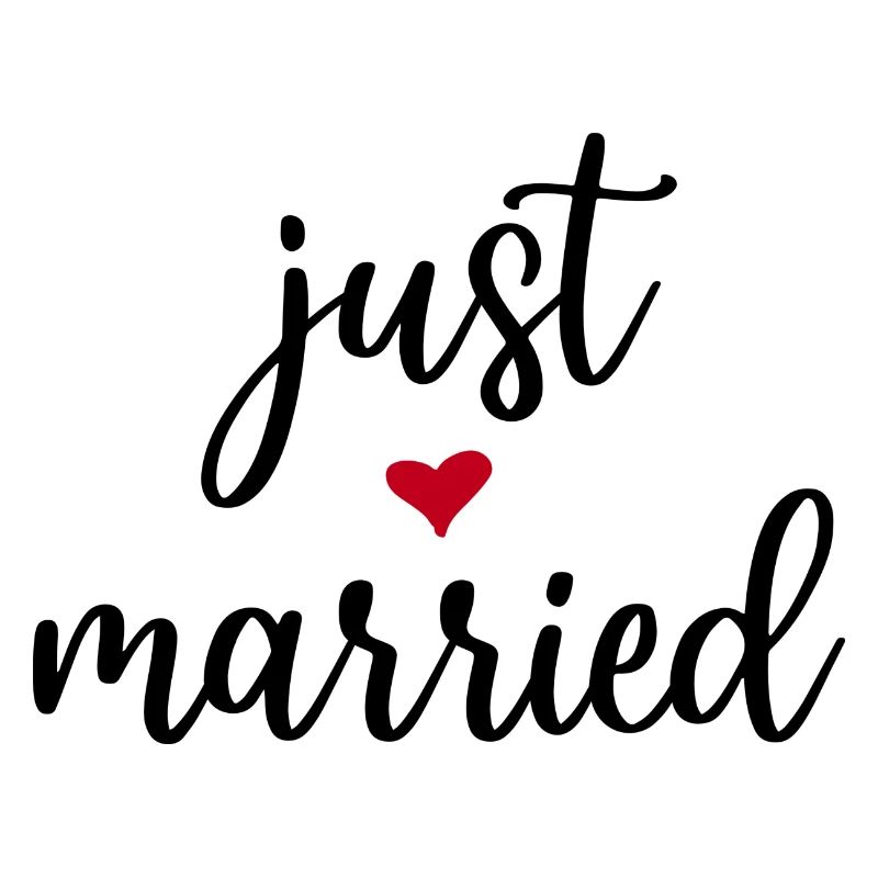 Just Married Idée cadeau