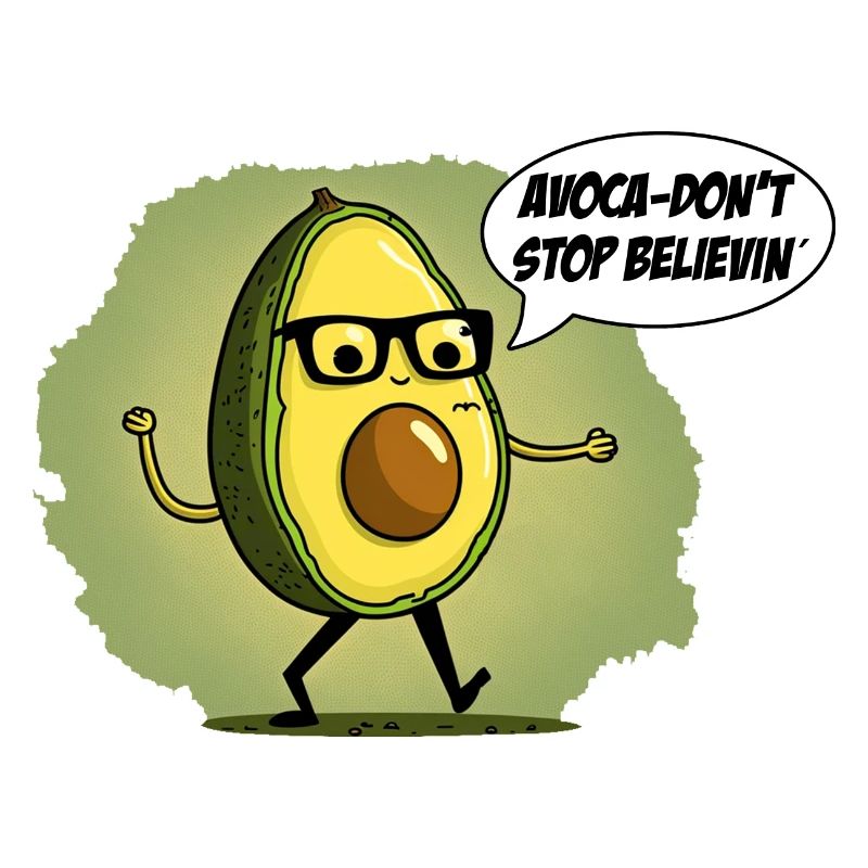 Don't stop beliving Nerd Avocado