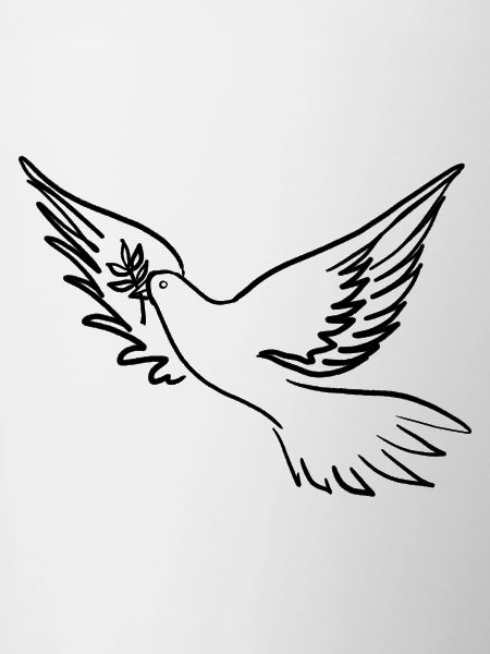 Friedenstaube / Pace / Peace