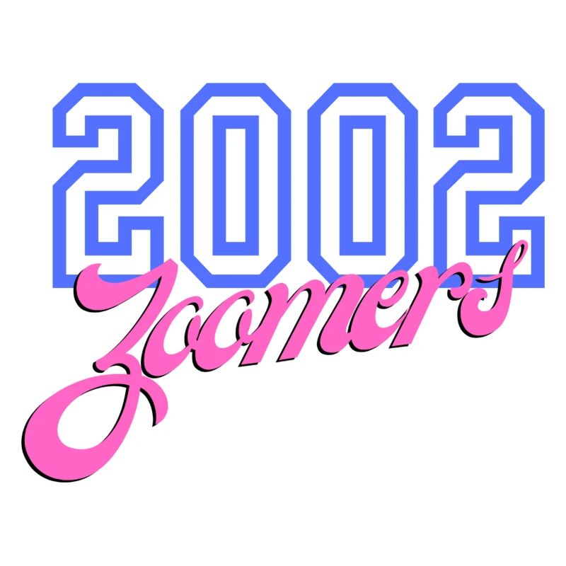2002 Zoomers Summer Retro Gradient Logo