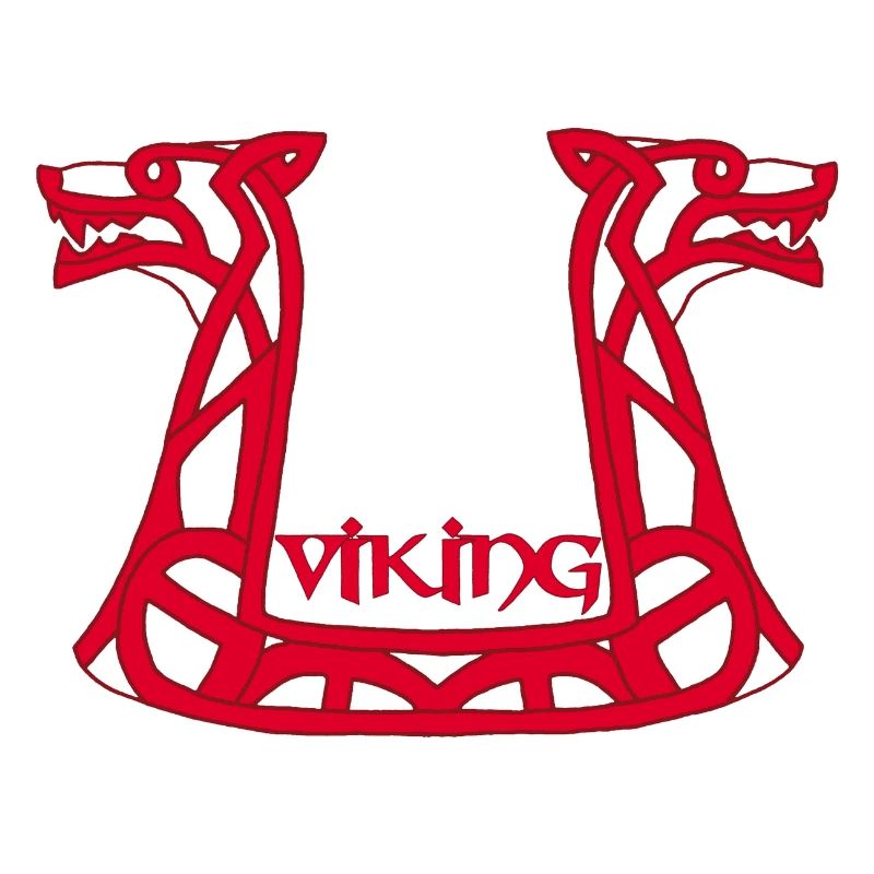 Wikinger Roter Drache