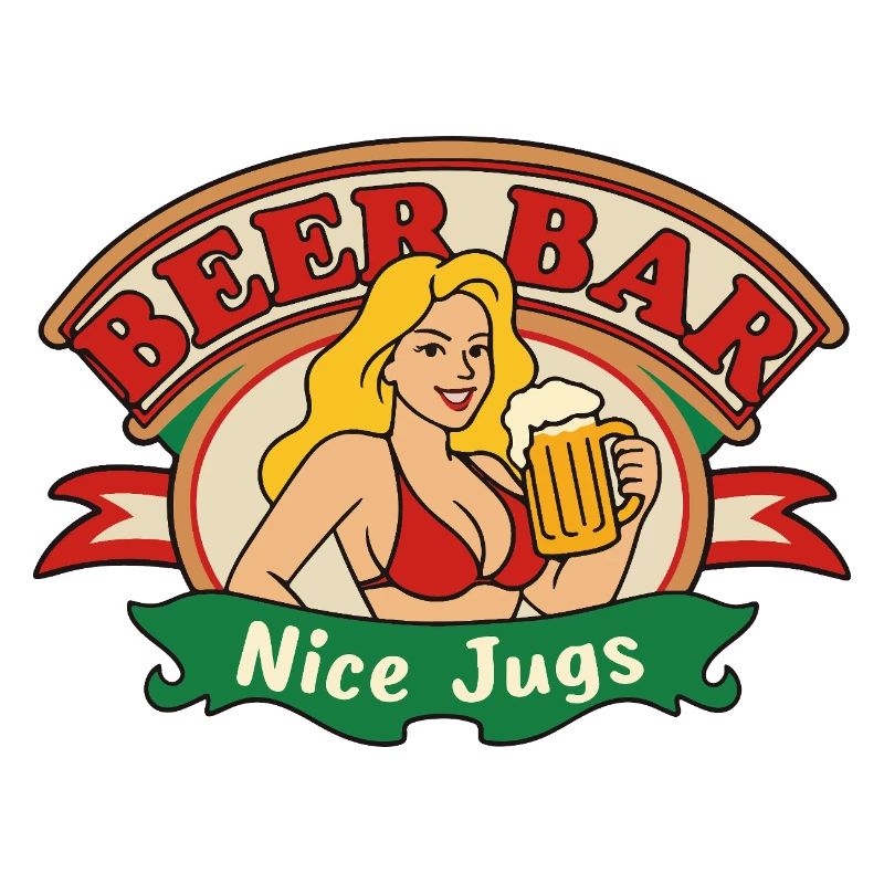 Beer Babe Retro