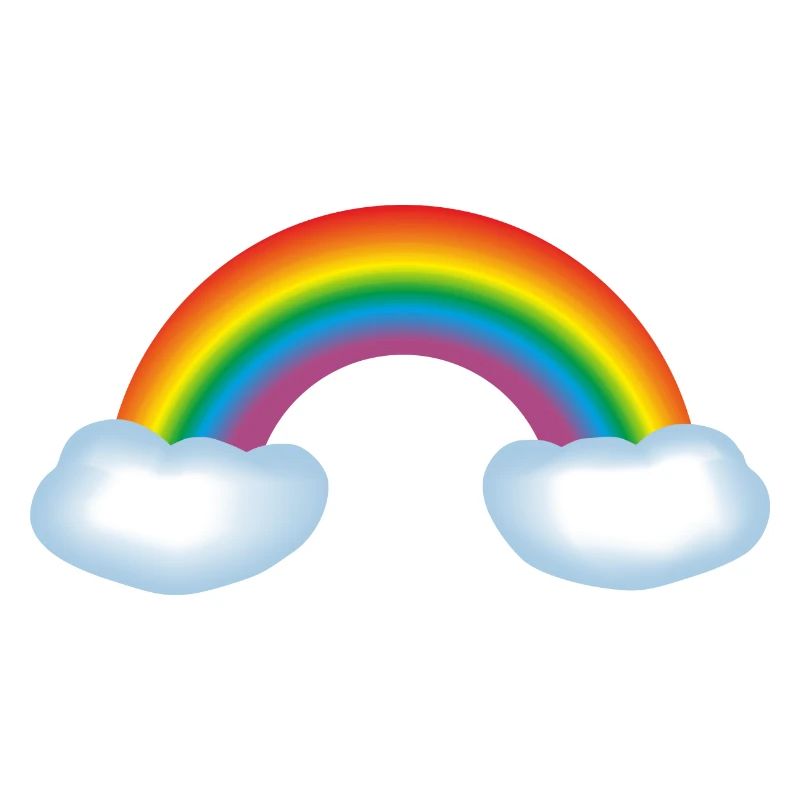 Rainbow & clouds