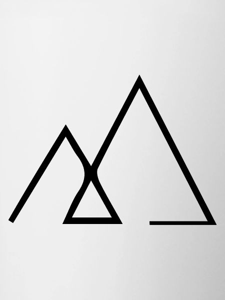 Symbol logo mountain