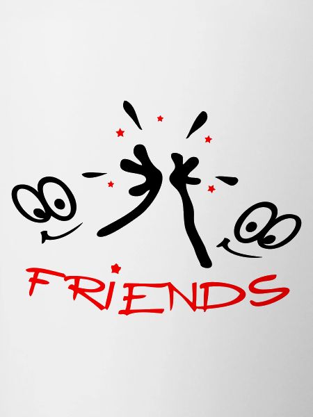 Freunde, Friends, Comic