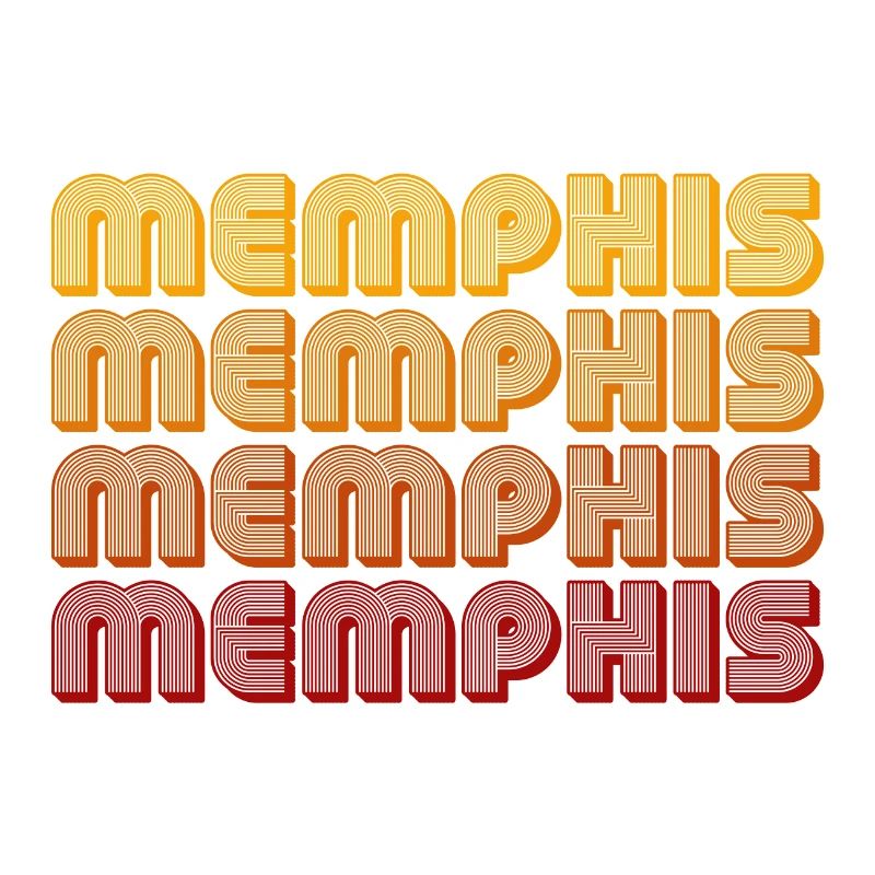 Memphis Gradient Block Pattern