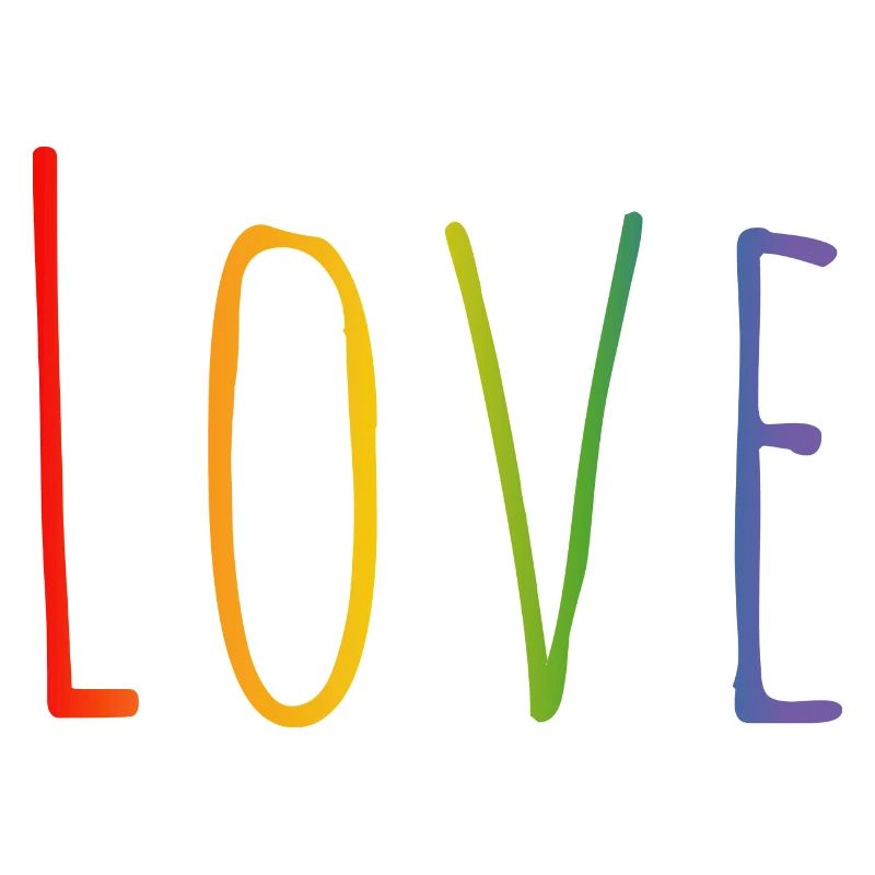 CSD LGBT Regenbogen Love Design